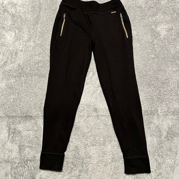 Sweaty Betty Pants Womens Medium Black Ankle Zip Athletic - Picture 1 of 9